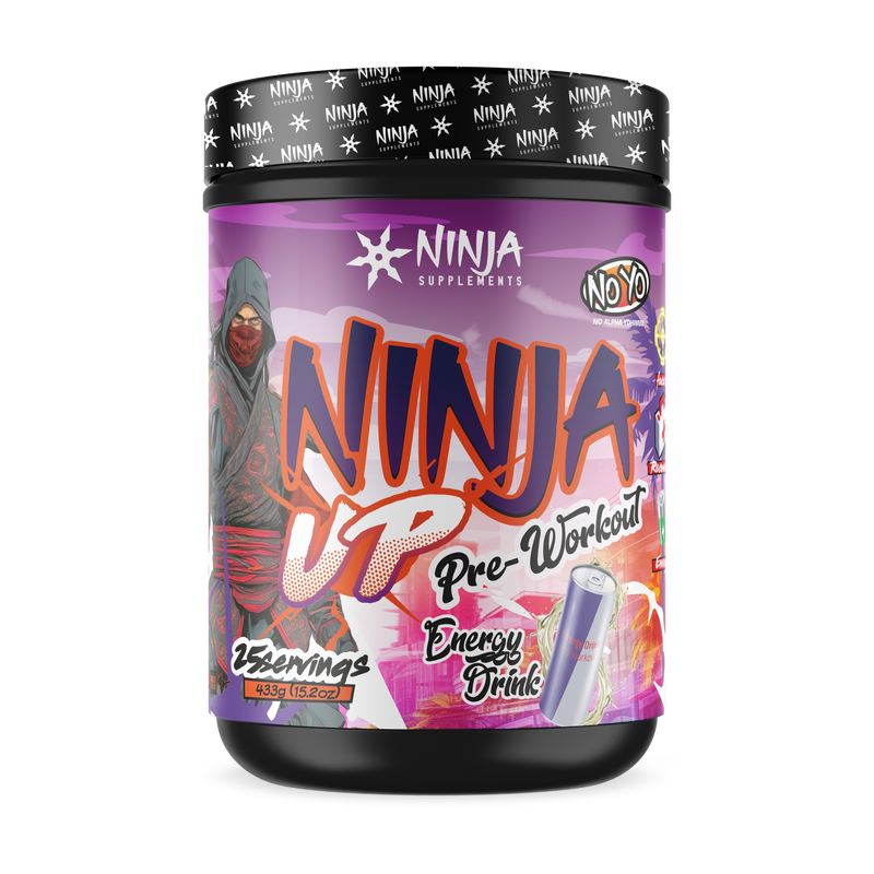 Ninja Up : Pre Workout (No Alpha Yo Formula)