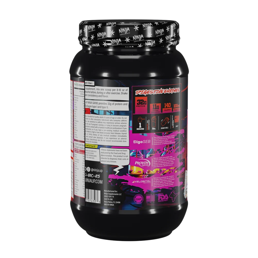 Ninja Gains, how to take it