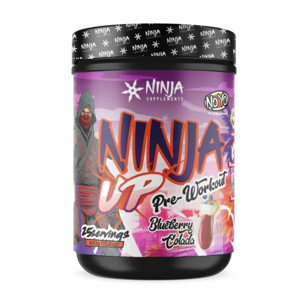 Ninja Up NoYo: High Stim Pre Workout - Blueberry Colada