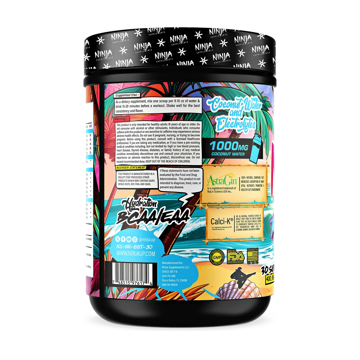 Ninja Recovery: Aminos and Electrolytes