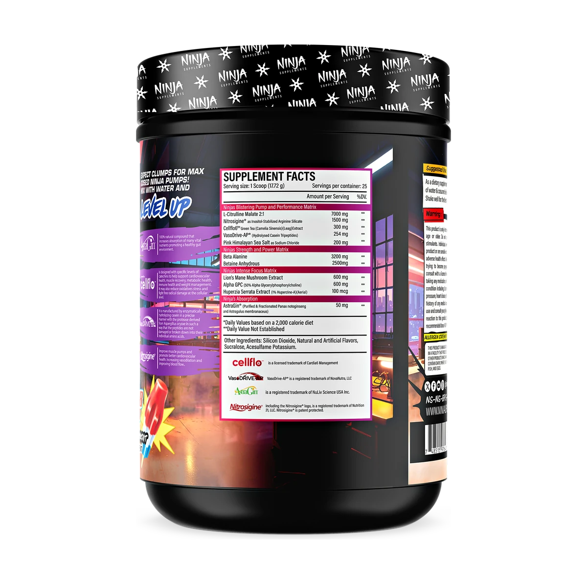 Ninja Swole: Stim Free Pre Workout