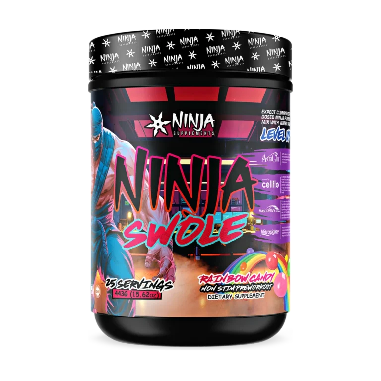 Ninja Swole: Stim Free Pre Workout — Rainbow Candy
