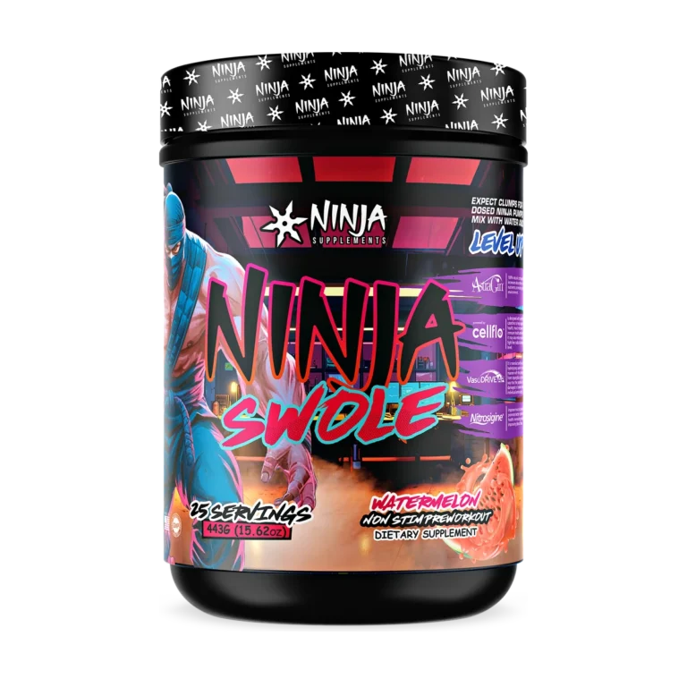Ninja Swole: Stim Free Pre Workout — Watermelon
