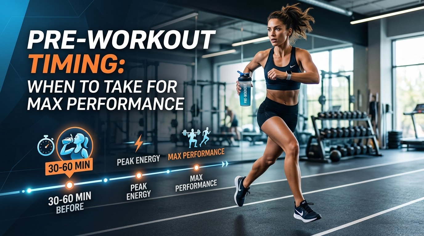 Pre-Workout Timing: When to Take for Max Performance