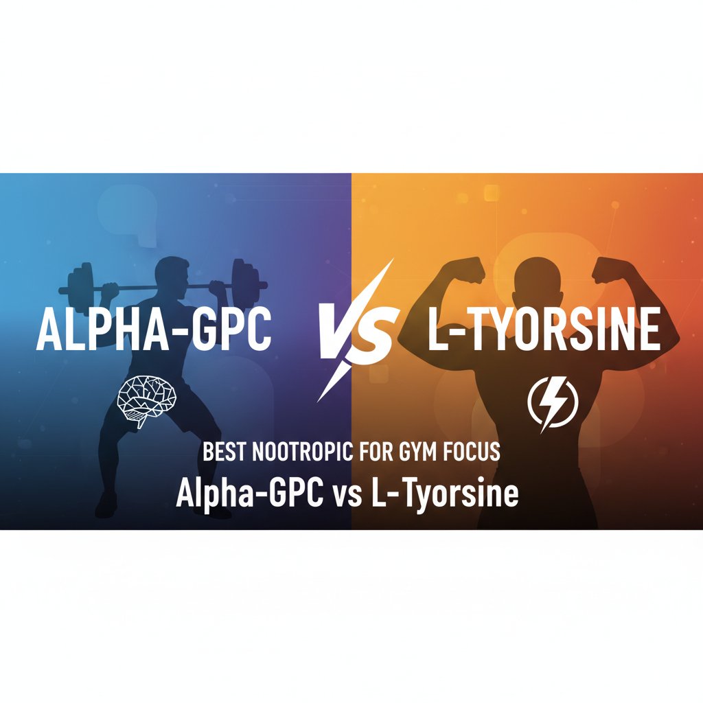 Alpha-GPC vs L-Tyrosine: Best Nootropic for Gym Focus