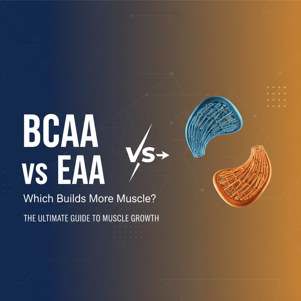 BCAA vs EAA: Which Builds More Muscle?