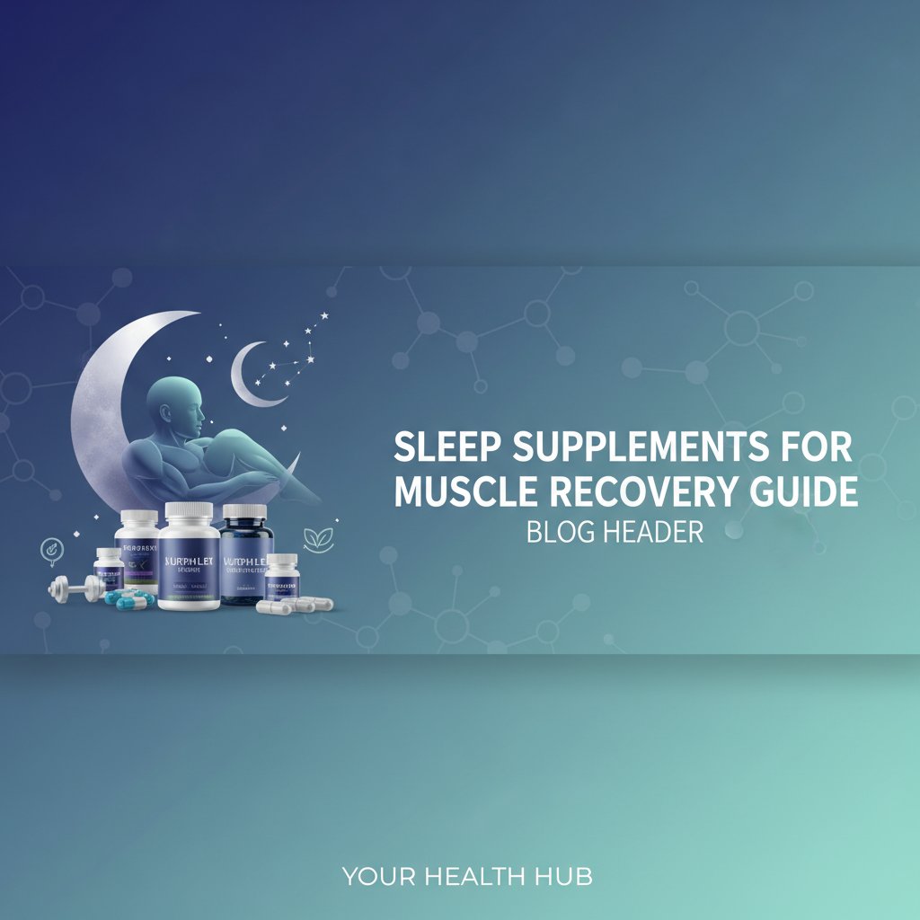 Sleep Supplements for Muscle Recovery Guide