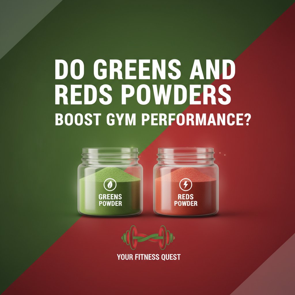 Do Greens and Reds Powders Boost Gym Performance?