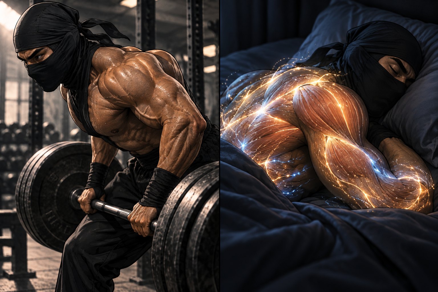 The Science of Sleep and Muscle Building