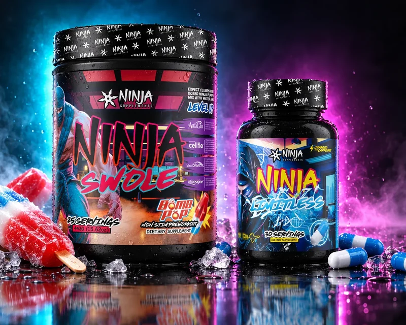 Ninja Swole Bomb Pop and Ninja Limitless, both for $69.99