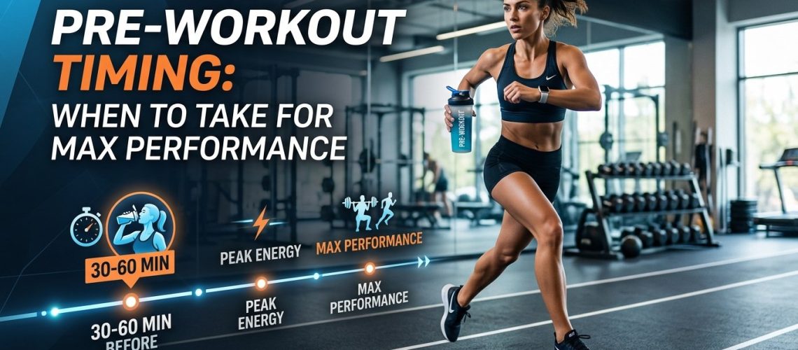 Pre-Workout Timing: When to Take for Max Performance