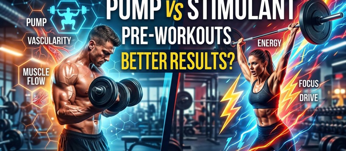 Pump vs Stimulant Pre-Workouts: Better Results?