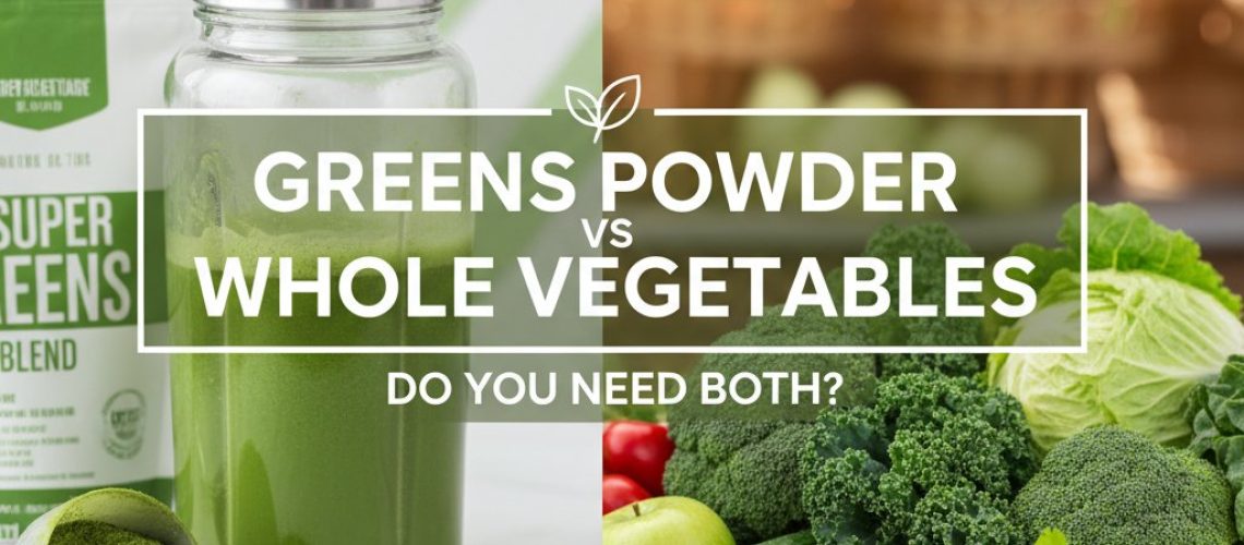 Greens Powder vs Whole Vegetables: Do You Need Both?